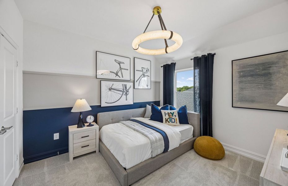 Representative furnished interior of a home built from the Rainier by Pulte Homes in Wilson Creek Meadows, Celina (Image 8).