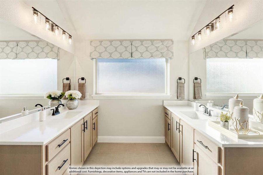 Furnished interior view inside a new home in Hampton Park, Glenn Heights (Image 28).