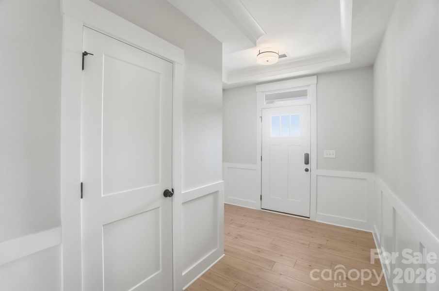 Spacious, unfurnished interior of a new home in Blythe Mill Townhomes, Waxhaw (Image 30). Spacious, unfurnished interior of a new home in Blythe Mill Townhomes, Waxhaw (Image 30).