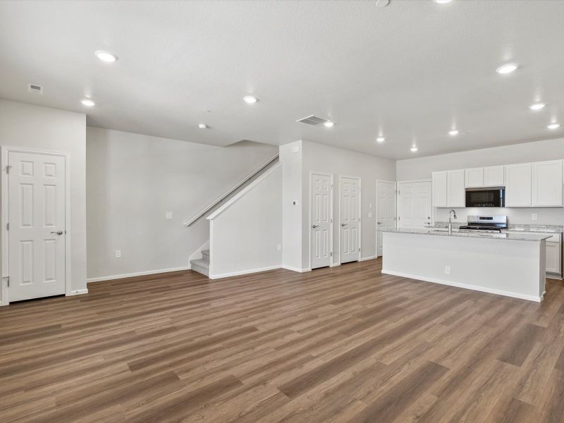 Spacious, unfurnished interior of a new home in Poudre Heights: The Meadow Collection, Windsor (Image 9).