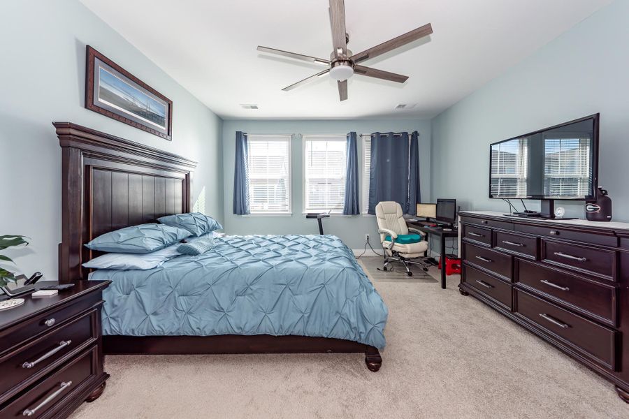 Furnished interior view inside a new home in High Point at Foxbank, Moncks Corner (Image 19).