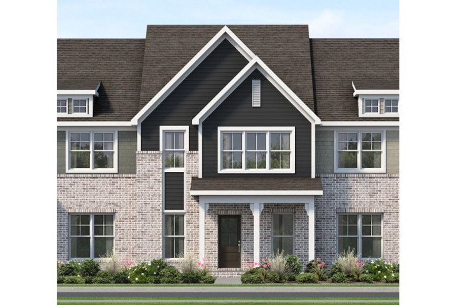 Elevation A - Middle Unit