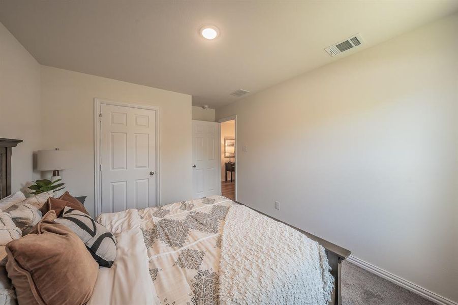 Furnished interior view inside a new home in Craftsman’s Corner, Cleburne (Image 18).