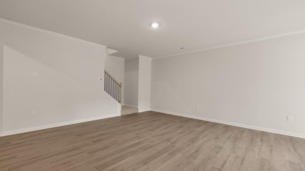 Spacious, unfurnished interior of a new home in Falcon Landing Townhomes, Gainesville (Image 8).