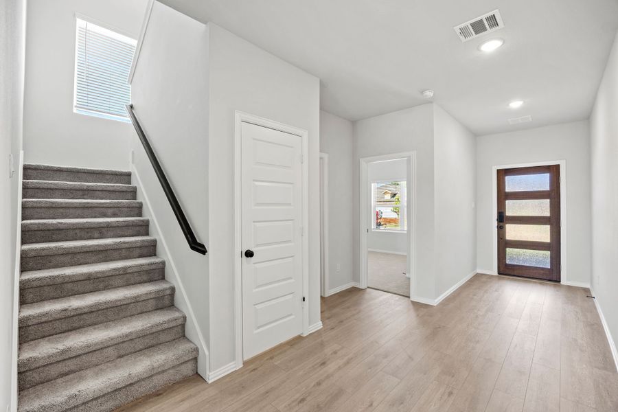 Representative unfurnished interior of a home built from the Madison by Cambridge Homes in Ribbonwood, Aubrey (Image 12). Representative unfurnished interior of a home built from the Madison by Cambridge Homes in Ribbonwood, Aubrey (Image 12).