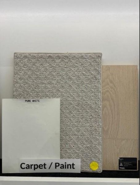 Carpet and paint Carpet and paint