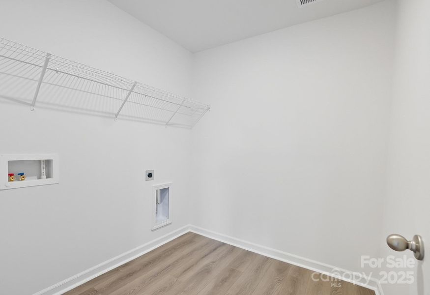 upstairs laundry room