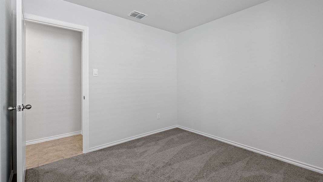 Representative unfurnished interior of a home built from the Amber by D.R. Horton in The Hills at Reunion, Newark (Image 28). Representative unfurnished interior of a home built from the Amber by D.R. Horton in The Hills at Reunion, Newark (Image 28).