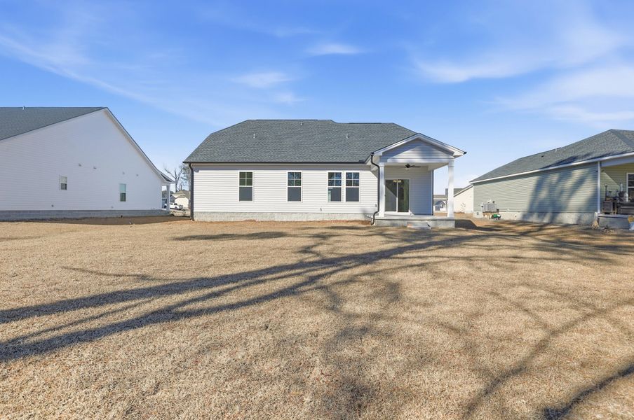 Representative exterior details of a home built from the Montague II by Great Southern Homes in Oak Hollow, Longs (Image 27).