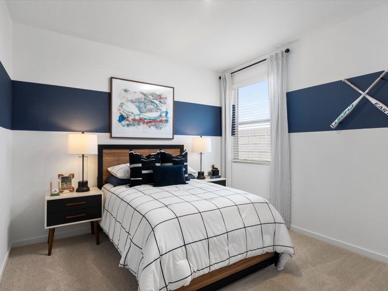 Furnished interior view inside a new home in Allure Vista Estate Series, Buckeye (Image 16).