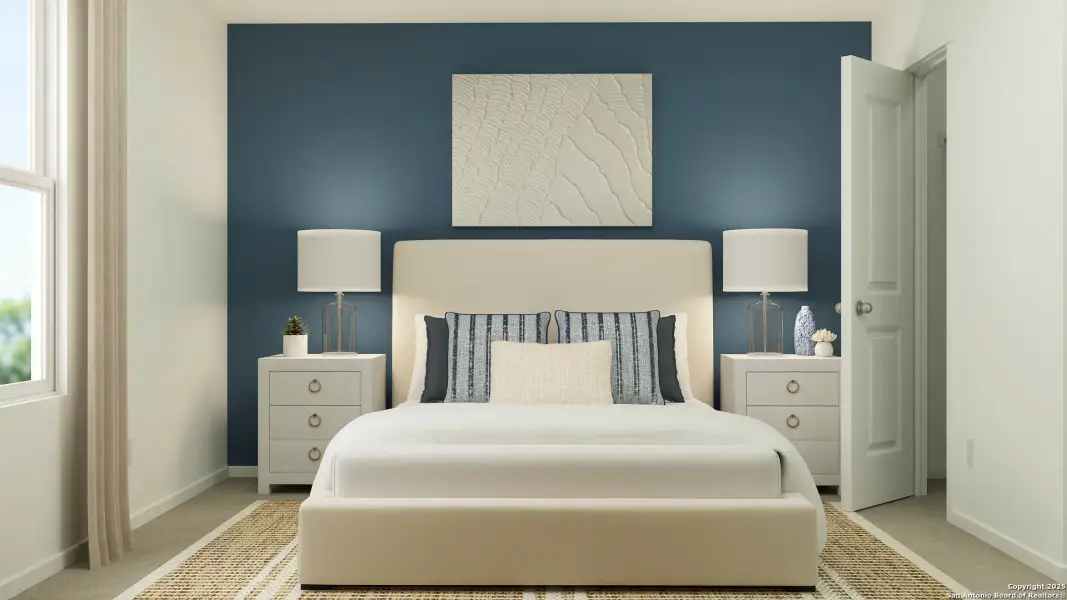 Furnished interior view inside a new home in Somerset Meadows, San Antonio (Image 13).