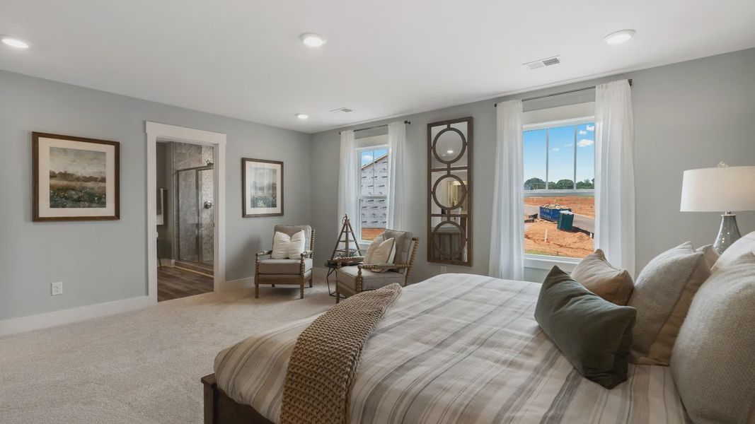 Owner's Suite of The Drayton Design by DRB Homes
