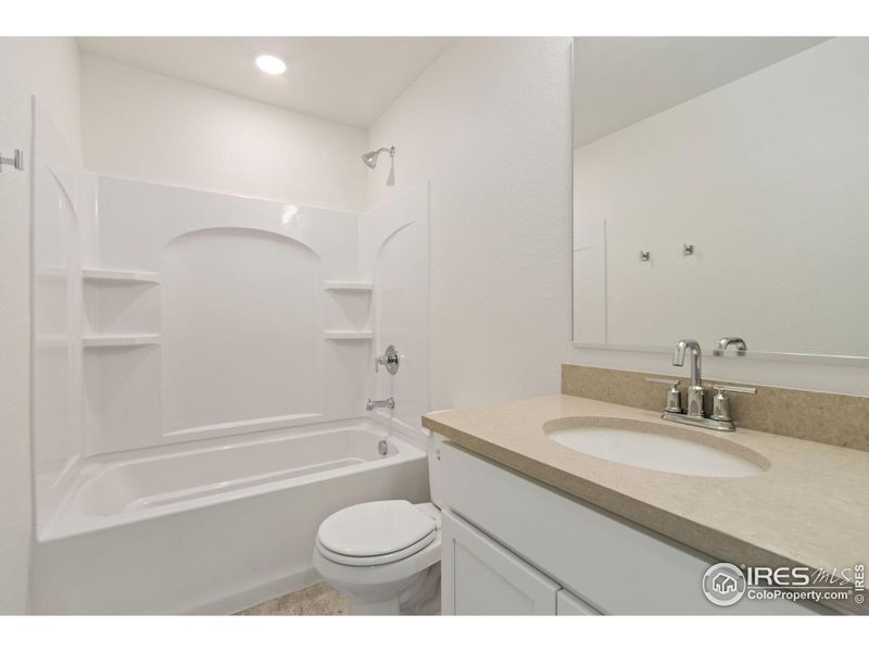 Furnished interior view inside a new home in Sage Meadows, Wellington (Image 7).