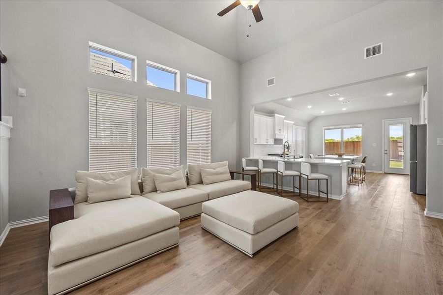 Furnished interior view inside a new home in , Fate (Image 24).
