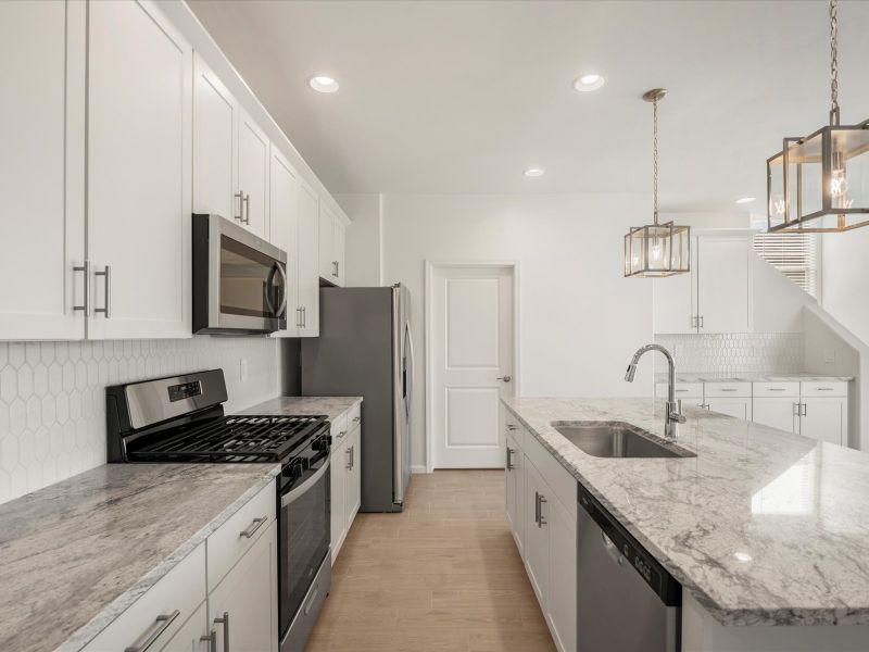 Furnished interior view inside a new home in Mandarina - Premier Series, Marana (Image 3).