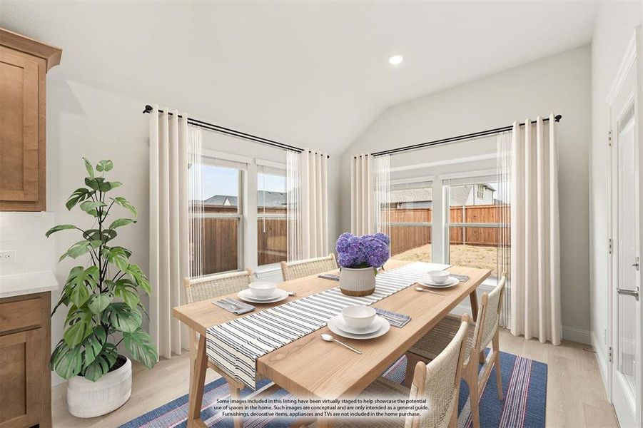 Furnished interior view inside a new home in Waterscape, Royse City (Image 19).