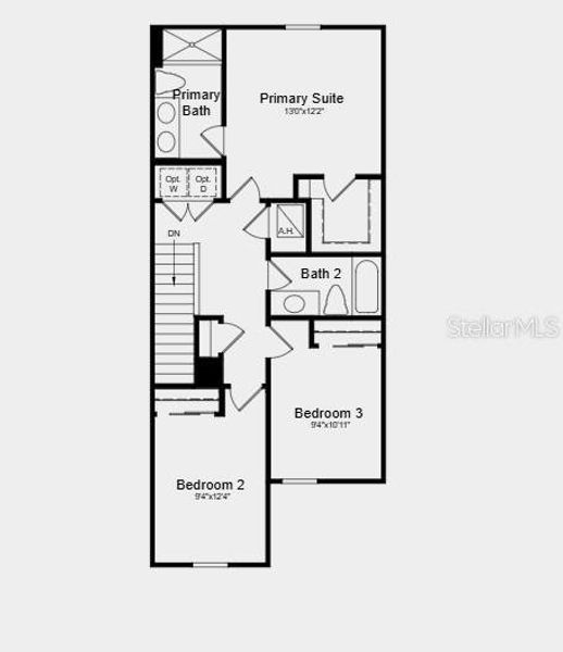 2D floor plan layout of this home in , Nokomis, FL (Image 3).