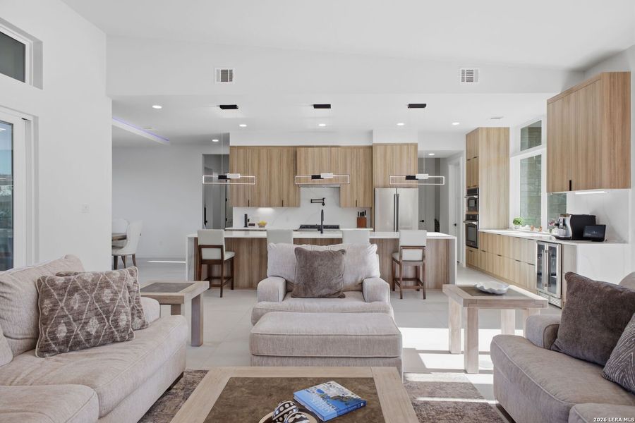 Furnished interior view inside a new home in , San Antonio (Image 21).