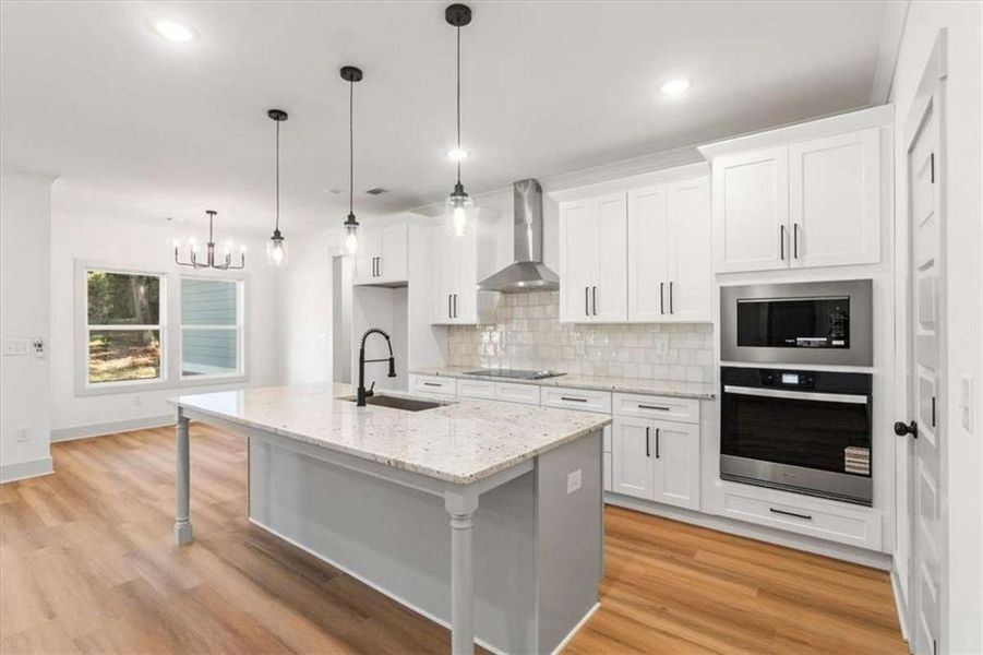 Furnished interior view inside a new home in , Covington (Image 6).