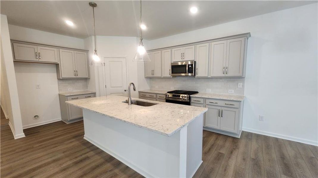 Furnished interior view inside a new home in The Estates at Casteel, Bethlehem (Image 5). Furnished interior view inside a new home in The Estates at Casteel, Bethlehem (Image 5).