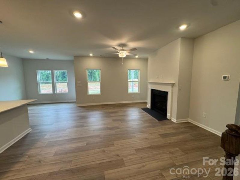 Great Room with fireplace