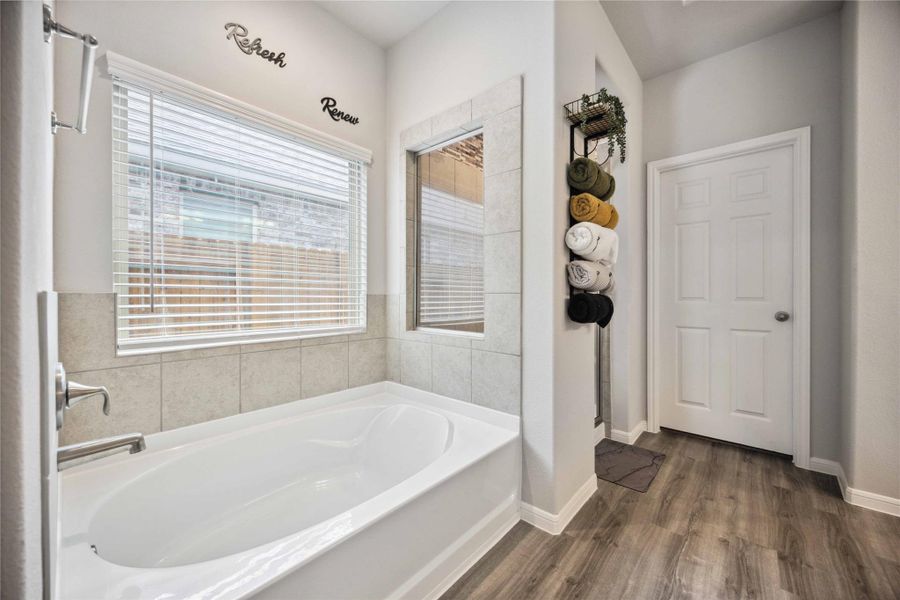 Furnished interior view inside a new home in Sierra Vista West, Rosharon (Image 9).