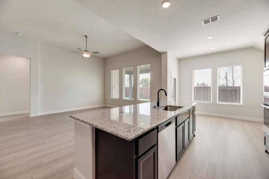Representative furnished interior of a home built from the Fairhaven by Pacesetter Homes in River Ranch, Van Alstyne (Image 6). Representative furnished interior of a home built from the Fairhaven by Pacesetter Homes in River Ranch, Van Alstyne (Image 6).