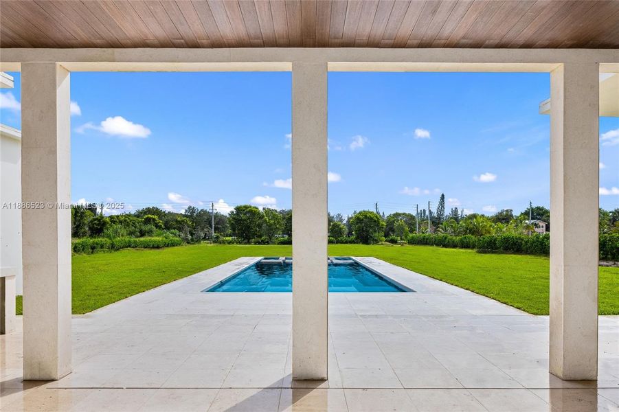Exterior details and patio area of a home in , Southwest Ranches (Image 23).