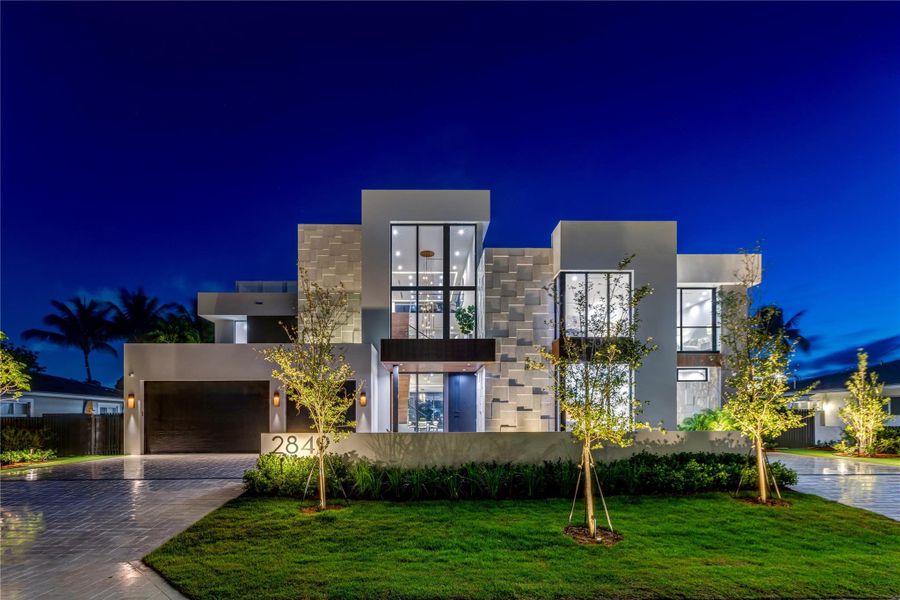 Front exterior of a new home in , Fort Lauderdale, FL, highlighting curb appeal (Image 22). Front exterior of a new home in , Fort Lauderdale, FL, highlighting curb appeal (Image 22).