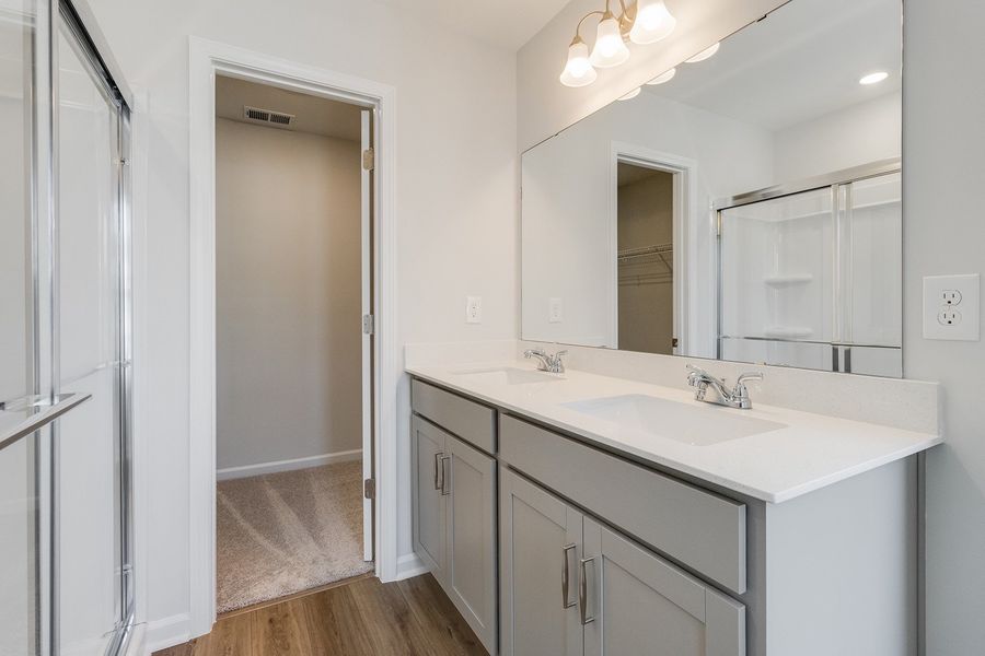 Furnished interior view inside a new home in Astoria, Columbia (Image 13).