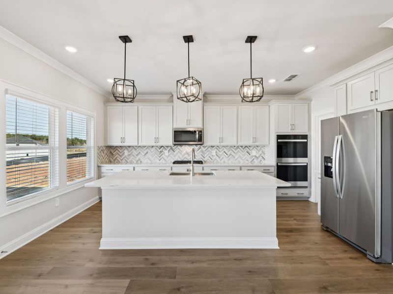 Furnished interior view inside a new home in River Pointe, Monroe (Image 5).