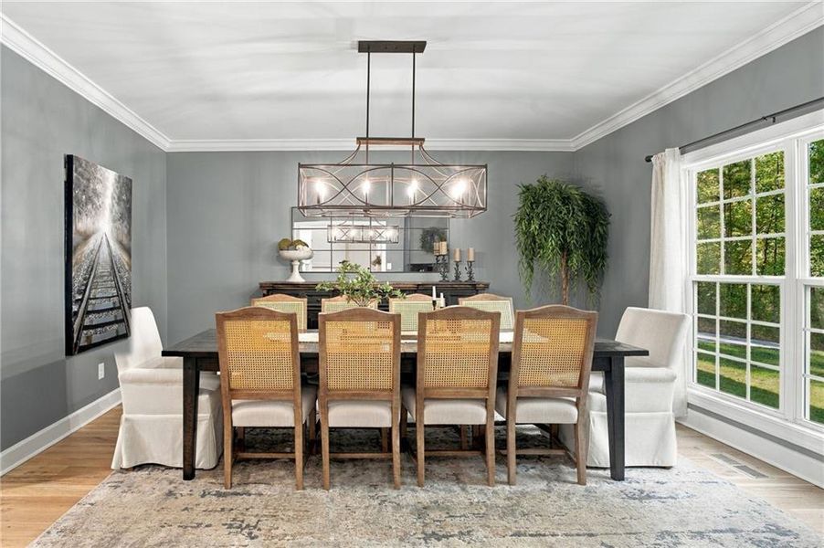 Furnished interior view inside a new home in , Auburn (Image 13).