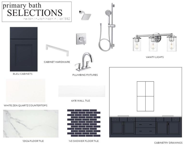 Sample of building materials used in homes in Nexton, Summerville (Image 16).