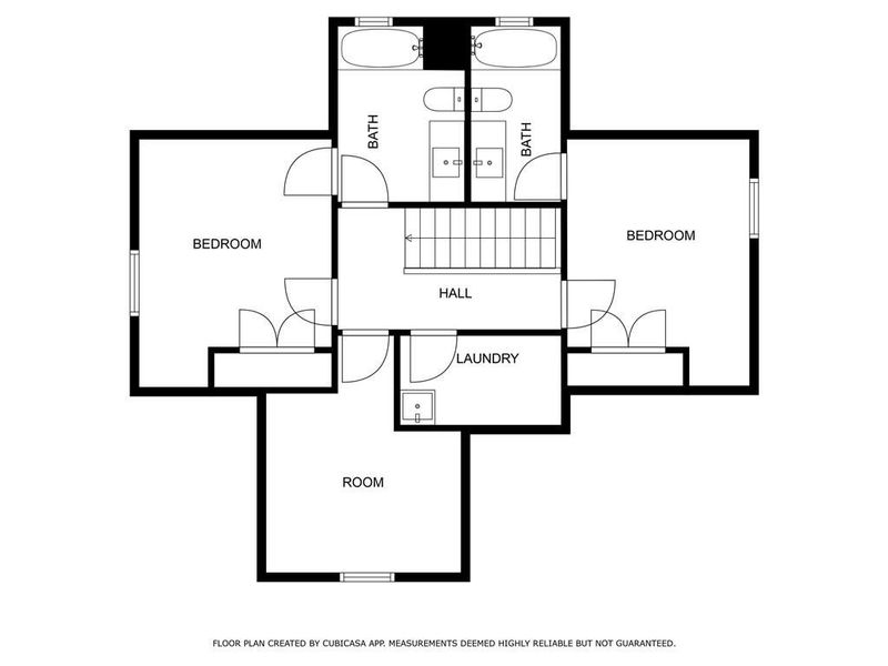 2D floor plan layout of this home in , Ellijay, GA (Image 3).