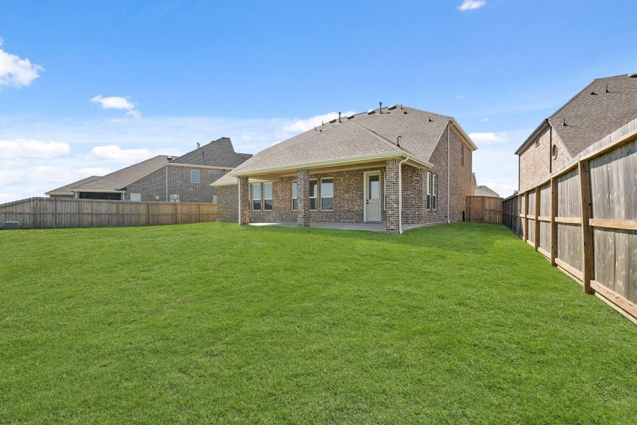 WOW - what a HUGE backyard! A great place to start and end your day! WOW - what a HUGE backyard! A great place to start and end your day!