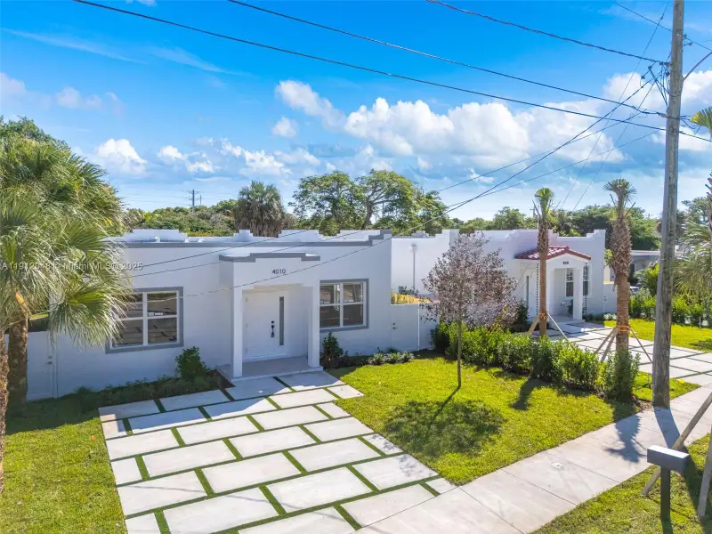 Front exterior of a new home in , West Palm Beach, FL, highlighting curb appeal (Image 2).