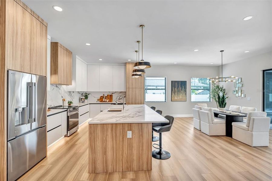 Furnished interior view inside a new home in , Tampa (Image 59).