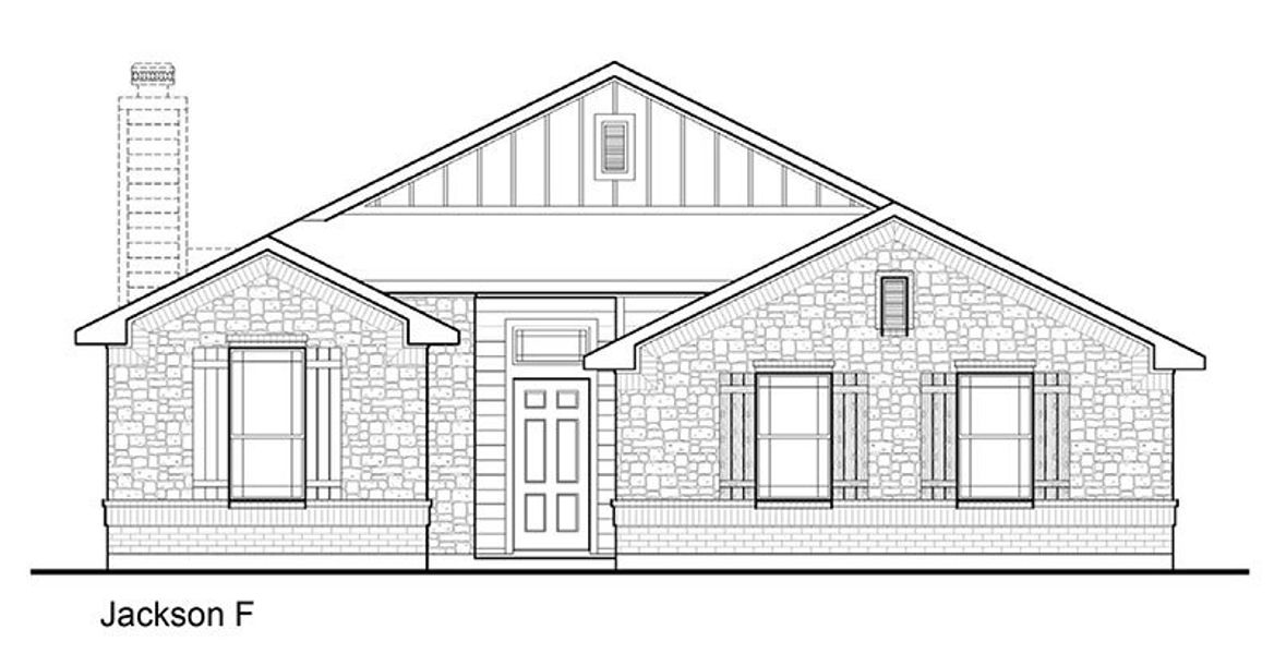 Jackson Elevation F Elevation