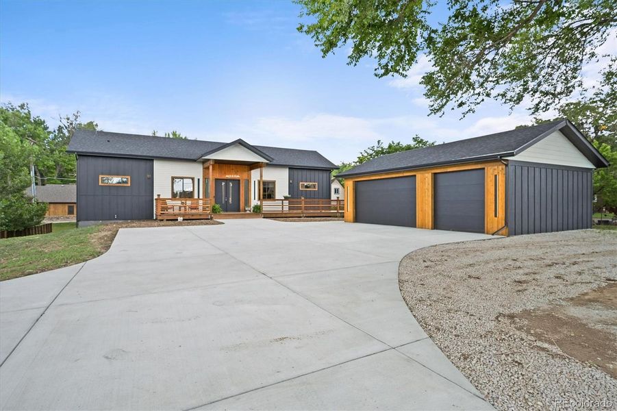 Front exterior of a new home in , Golden, CO, highlighting curb appeal (Image 2).
