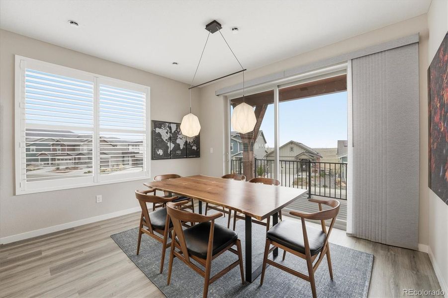 Furnished interior view inside a new home in , Littleton (Image 16).