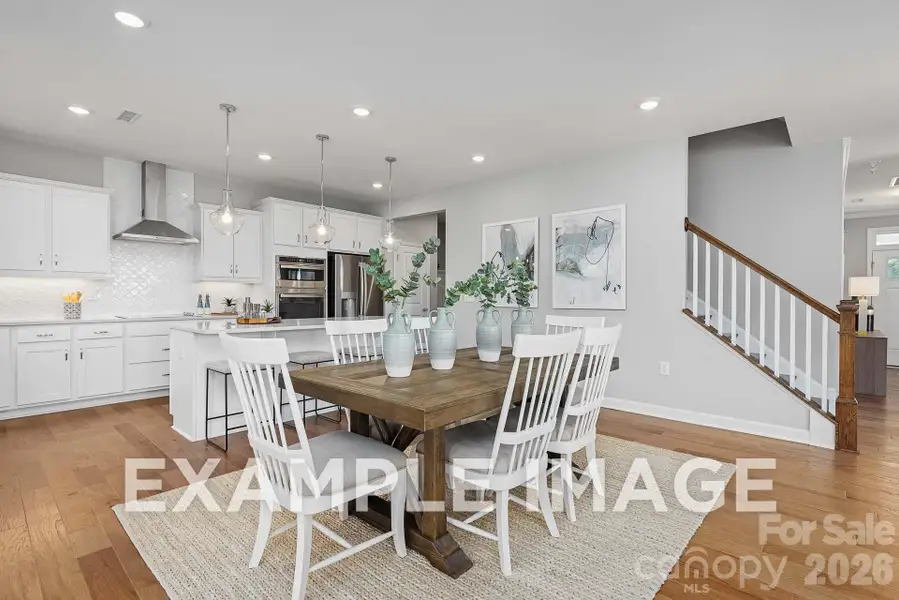 Furnished interior view inside a new home in Windgate, Mooresville (Image 5).