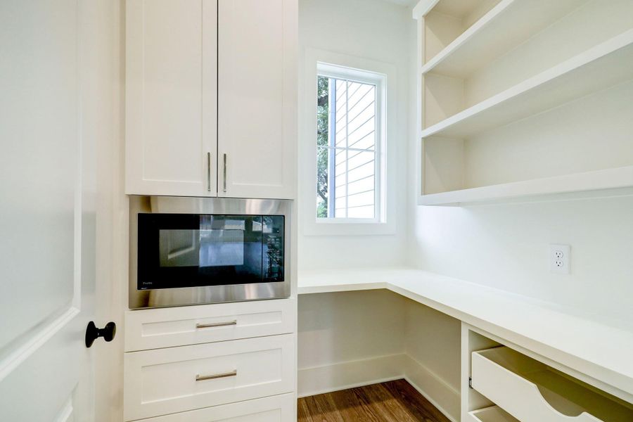 PANTRY - Previous work by the builder, not representation of current build.