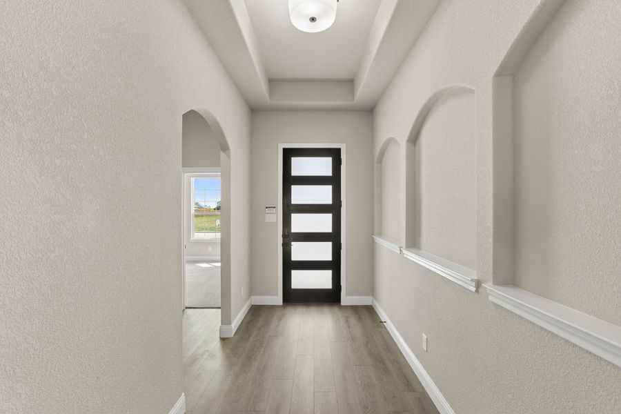 Spacious, unfurnished interior of a new home in Coyote Crossing, Godley (Image 15). Spacious, unfurnished interior of a new home in Coyote Crossing, Godley (Image 15).