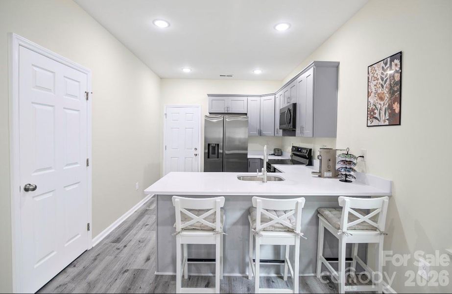 Furnished interior view inside a new home in , Charlotte (Image 8).