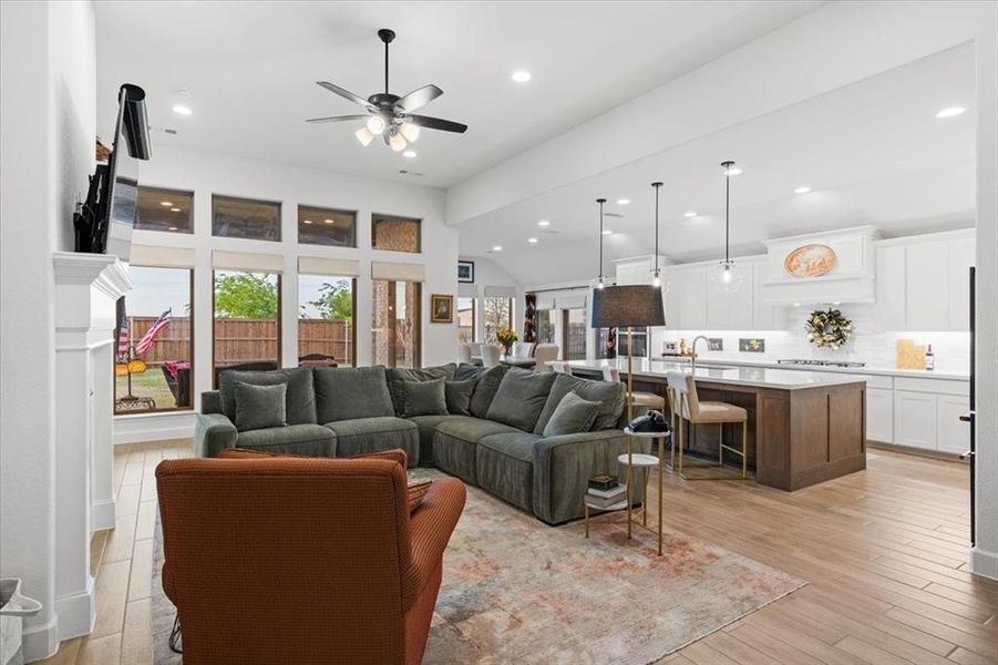 Furnished interior view inside a new home in North Sky, Celina (Image 22).