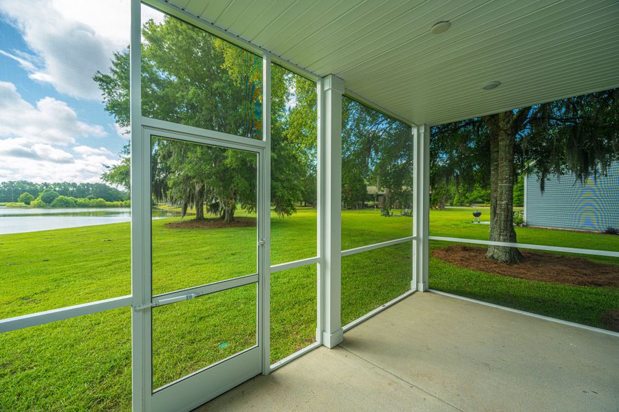 Representative exterior details of a home built from the Brewster by Center Park Homes in Central Estates, Summerville (Image 22).