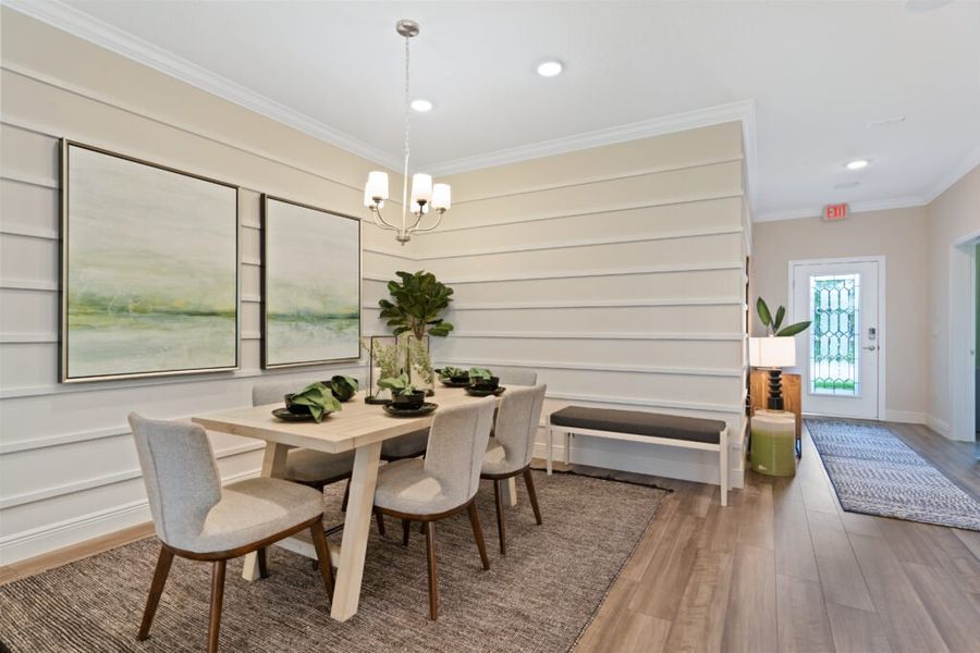 Furnished interior view inside a new home in Lehigh Acres, Lehigh Acres (Image 3).