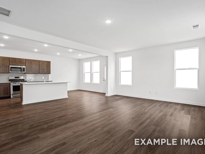 Representative unfurnished interior of a home built from the The Grayson A by Davidson Homes LLC in Sage Farms, White House (Image 22).