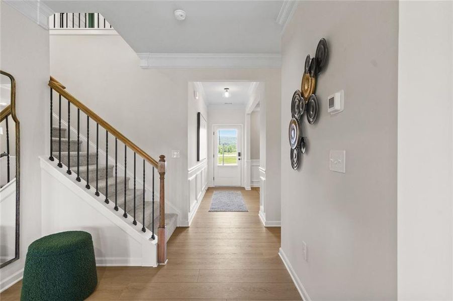 Spacious, unfurnished interior of a new home in Glen at Cave Springs, Douglasville (Image 19).