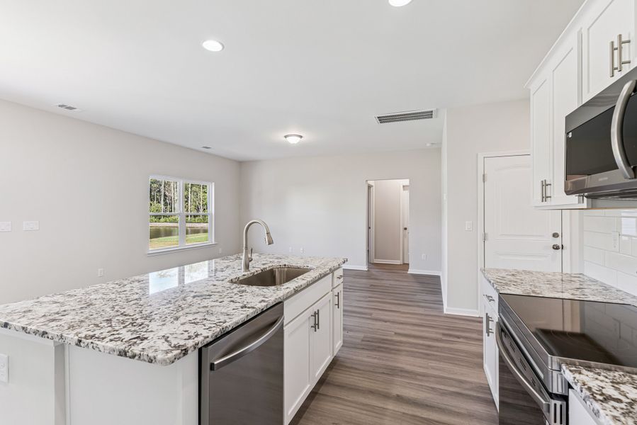 Furnished interior view inside a new home in Woodland Cove, Brunswick (Image 9). Furnished interior view inside a new home in Woodland Cove, Brunswick (Image 9).